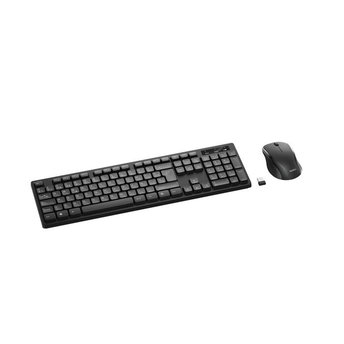 Belkin Wireless 2.4GHz — Teclado y mouse inalámbrico con receptor nano 2