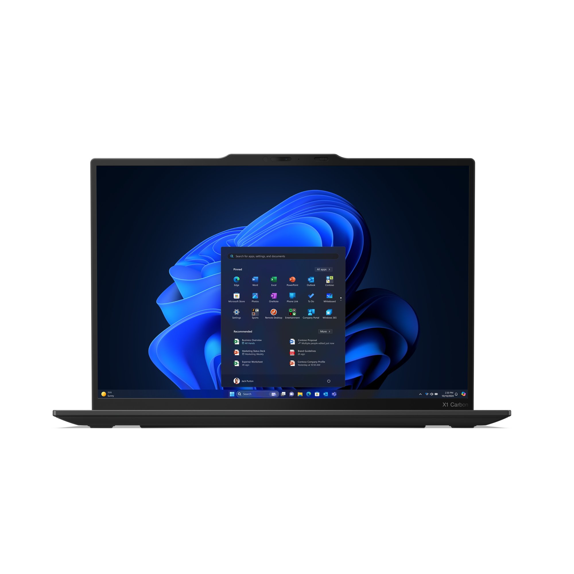 Portatil Thinkpad X1 Carbon G13 Intel CORE ULTRA7-258V 14" 32GB 1TB W11PRO — vista detalle 2