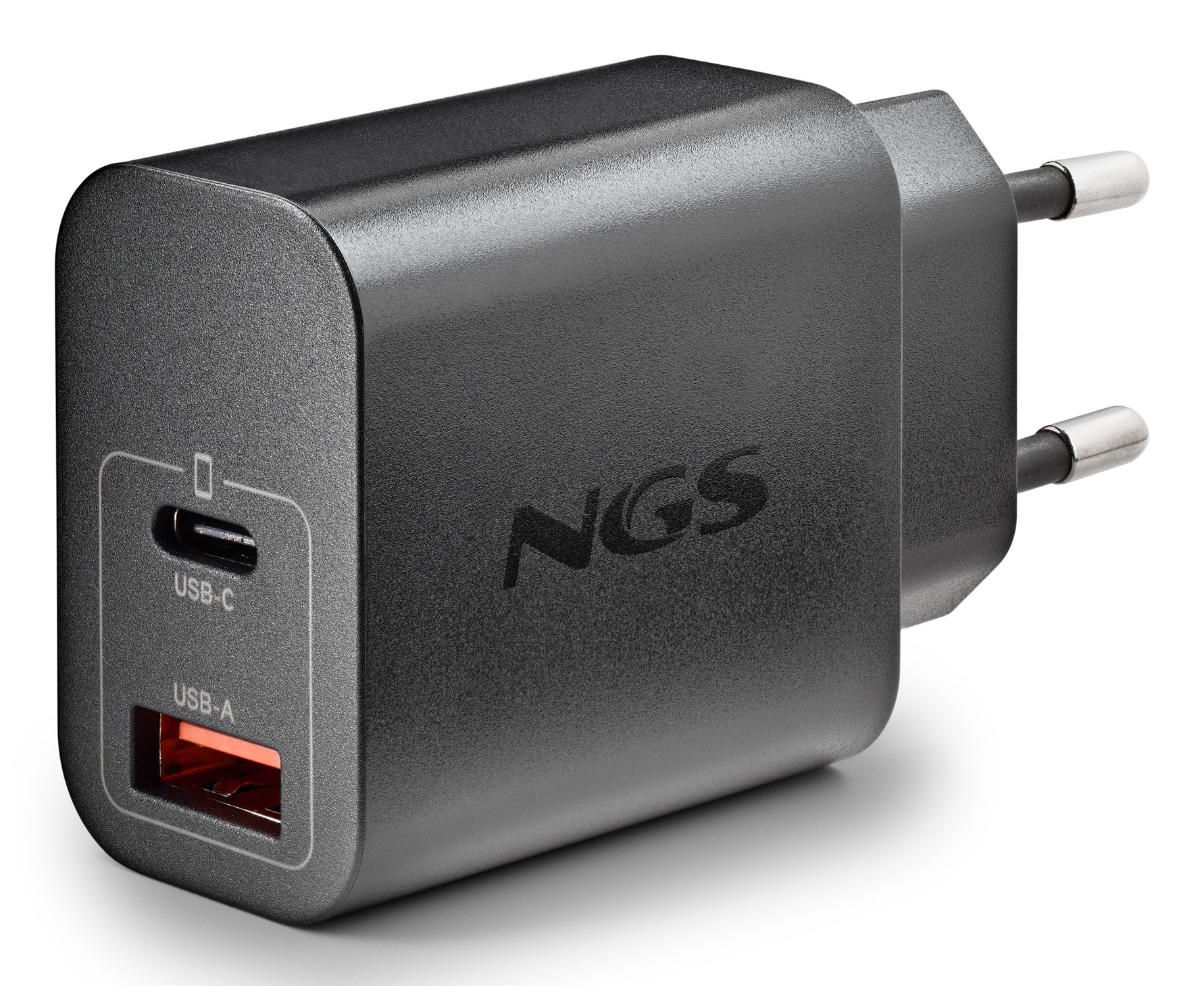NGS ERA 30W — Cargador USB-C y USB-A Negro 2
