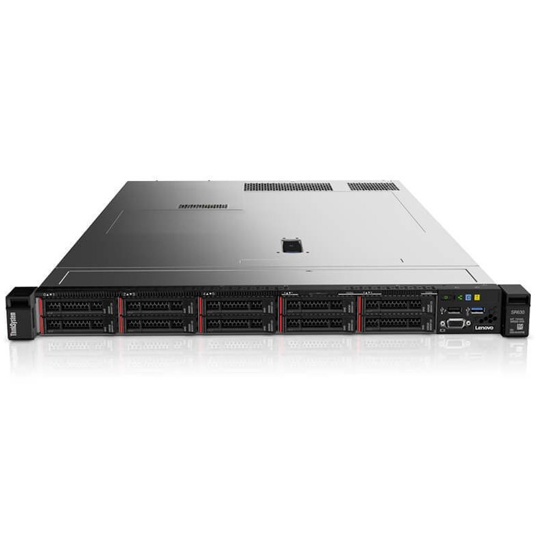 Servidor RACK SR630 V3 Silver 4410Y (12 CORE 2GHZ 30MB 150W) 1X32GB NON HDD 8XSAS/SATA 1100W 3