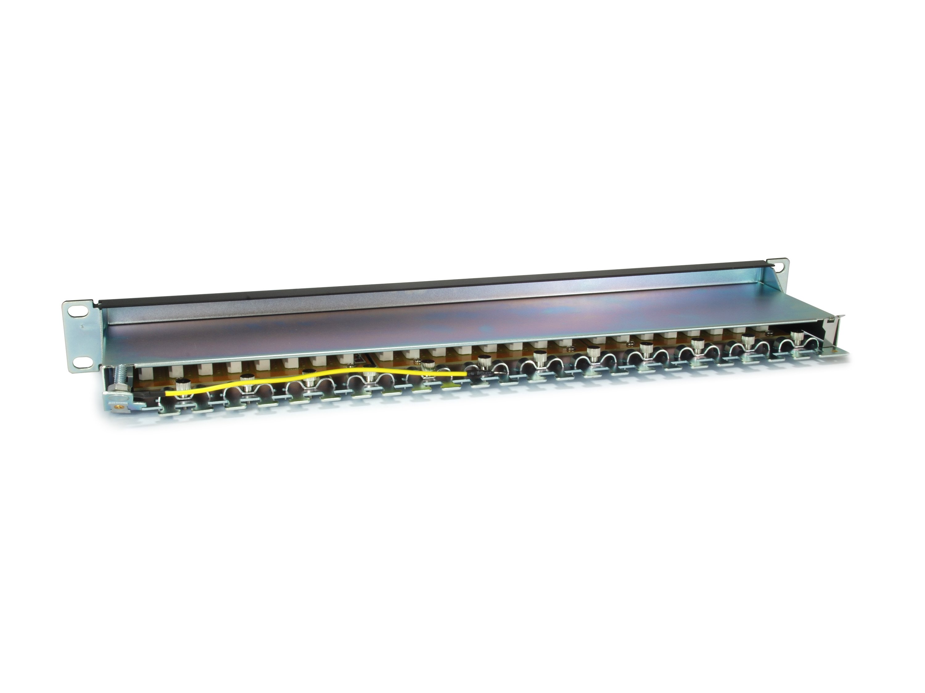 EQUIP 326625 — Panel de parcheo 24 puertos Cat. 6A negro 1U — vista detalle 1