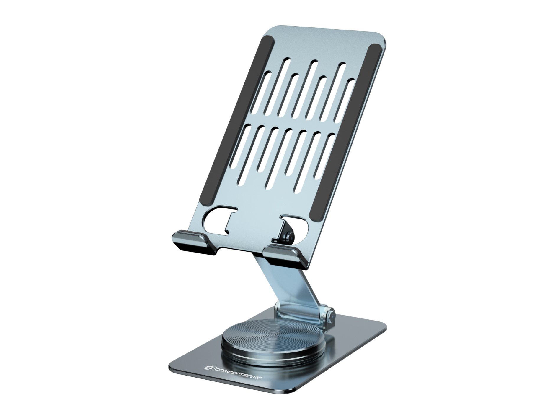 CONCEPTRONIC THANA08G — Soporte smartphone giratorio 360° y plegable