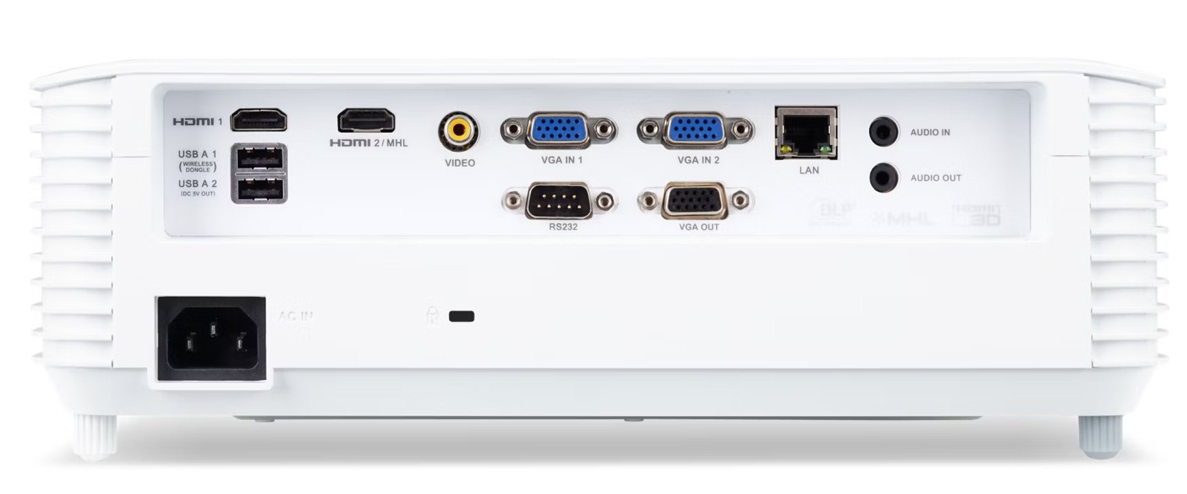 Acer S1386WHn — Proyector DLP 3D corta distancia 3600 lm 6
