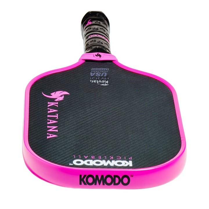 Komodo Katana — Pala pickleball Kevlar 14mm núcleo termoformado