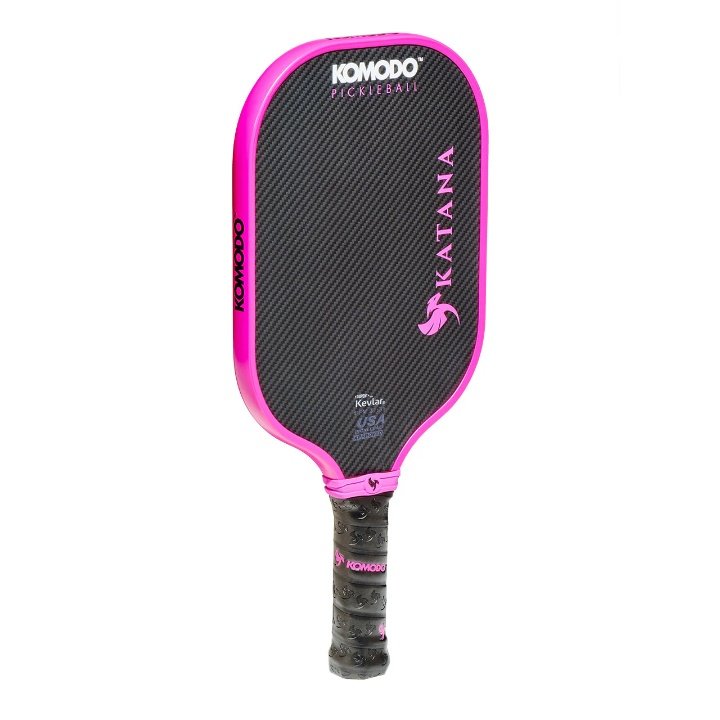 Komodo Katana — Pala pickleball Kevlar 14mm núcleo termoformado 4