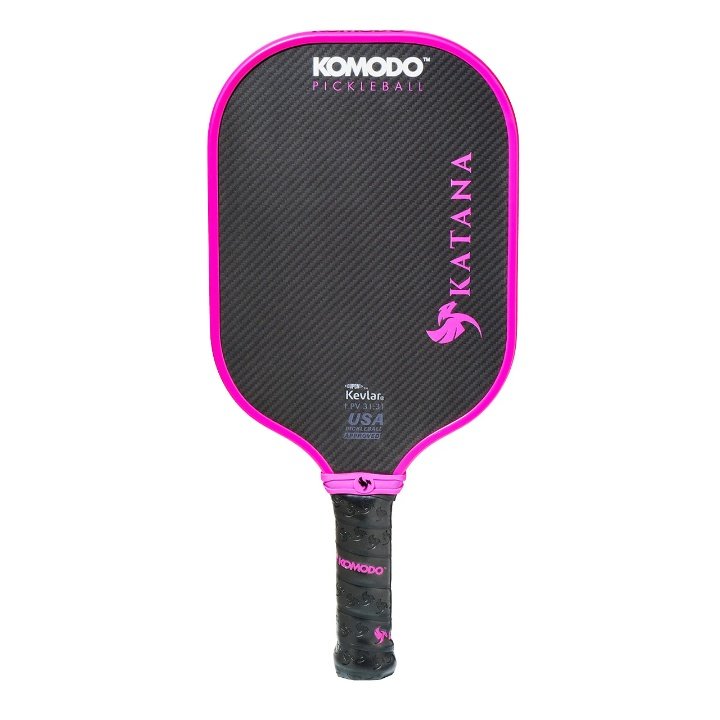 Komodo Katana — Pala pickleball Kevlar 14mm núcleo termoformado 5