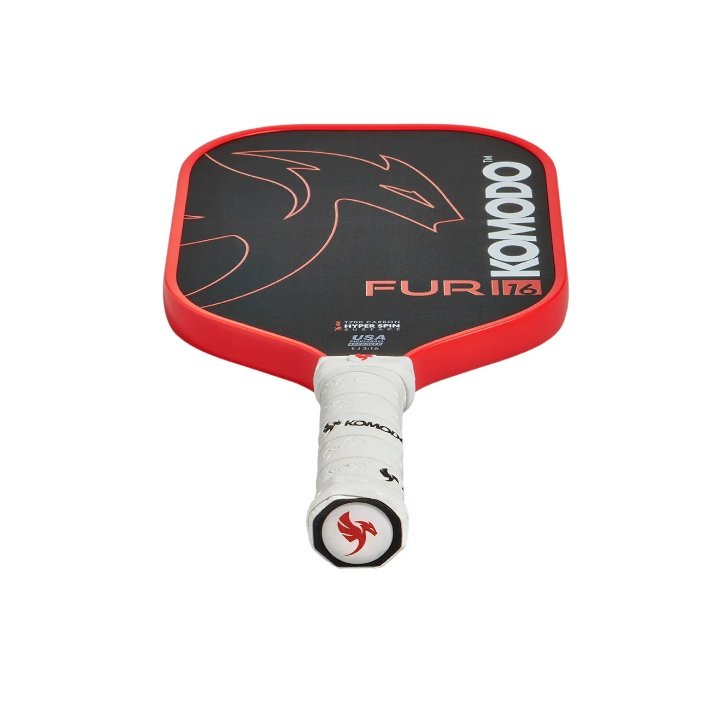 KOMODO FURI RED — Pala pickleball carbono T700 con núcleo honeycomb
