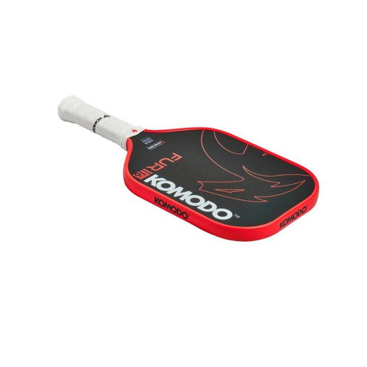 KOMODO FURI RED — Pala pickleball carbono T700 con núcleo honeycomb 3