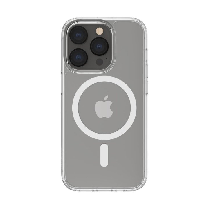 Belkin SheerForce iPhone 14 Pro Max — Funda magnética transparente antiamarillamiento 2