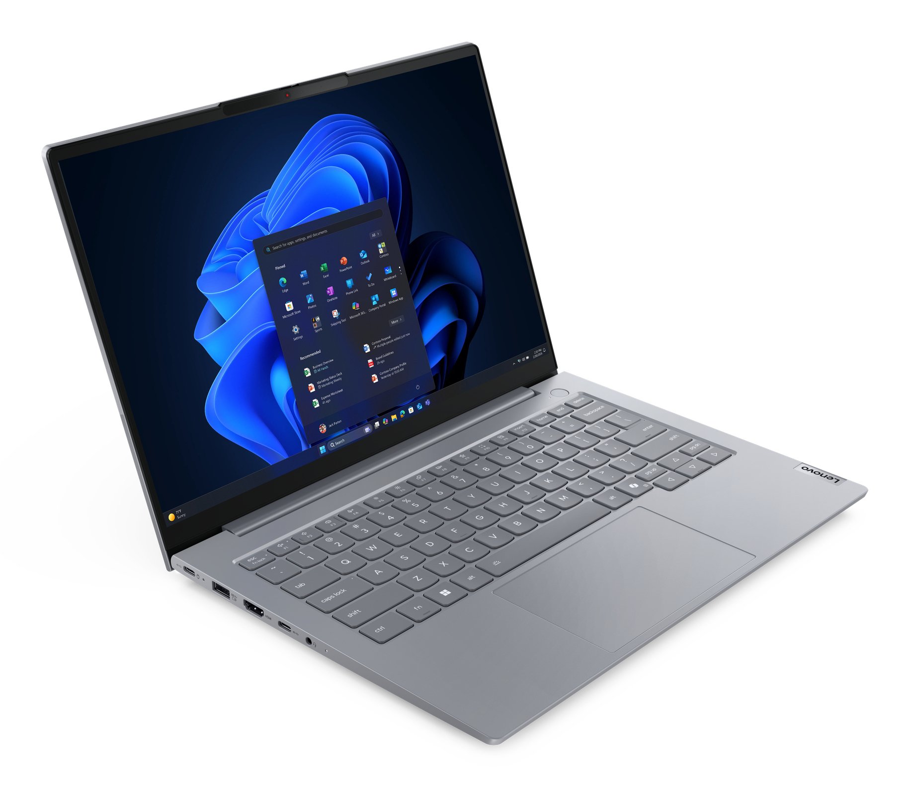 Portatil Thinkbook 14 G9 AMD Ryzen 7-250 14" 32GB 512GB W11PRO — vista detalle 1