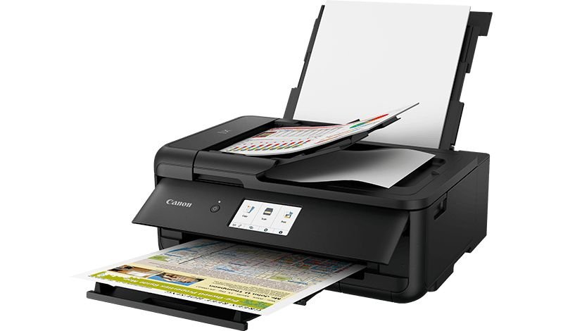 Multifuncion Inkjet Pixma TS9550A 15PPM A3 WIFI Duplex ADF 20 B.100+100 Color NEGRO. — vista detalle 1