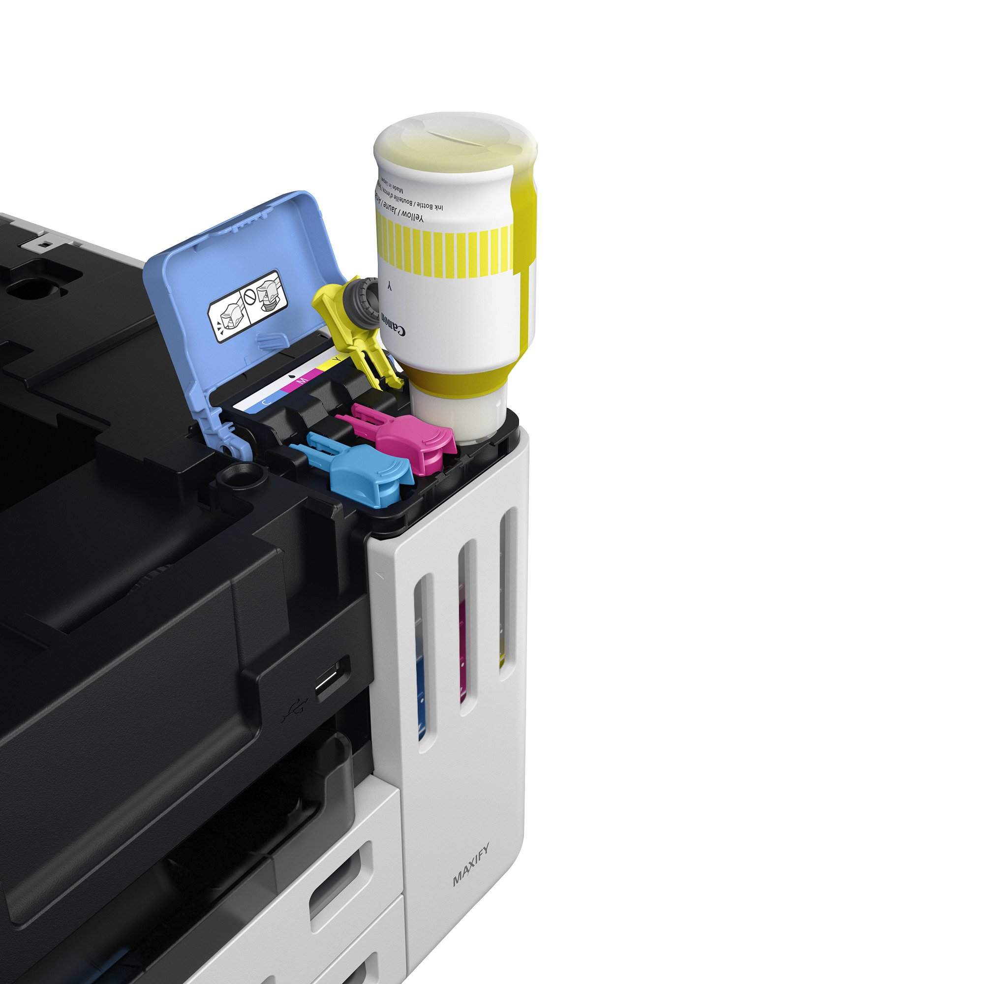 Multifuncion Inkjet Maxify GX7150 24PPM WIFI Duplex ADF 50 B.600 Color BLANCO. — vista detalle 1
