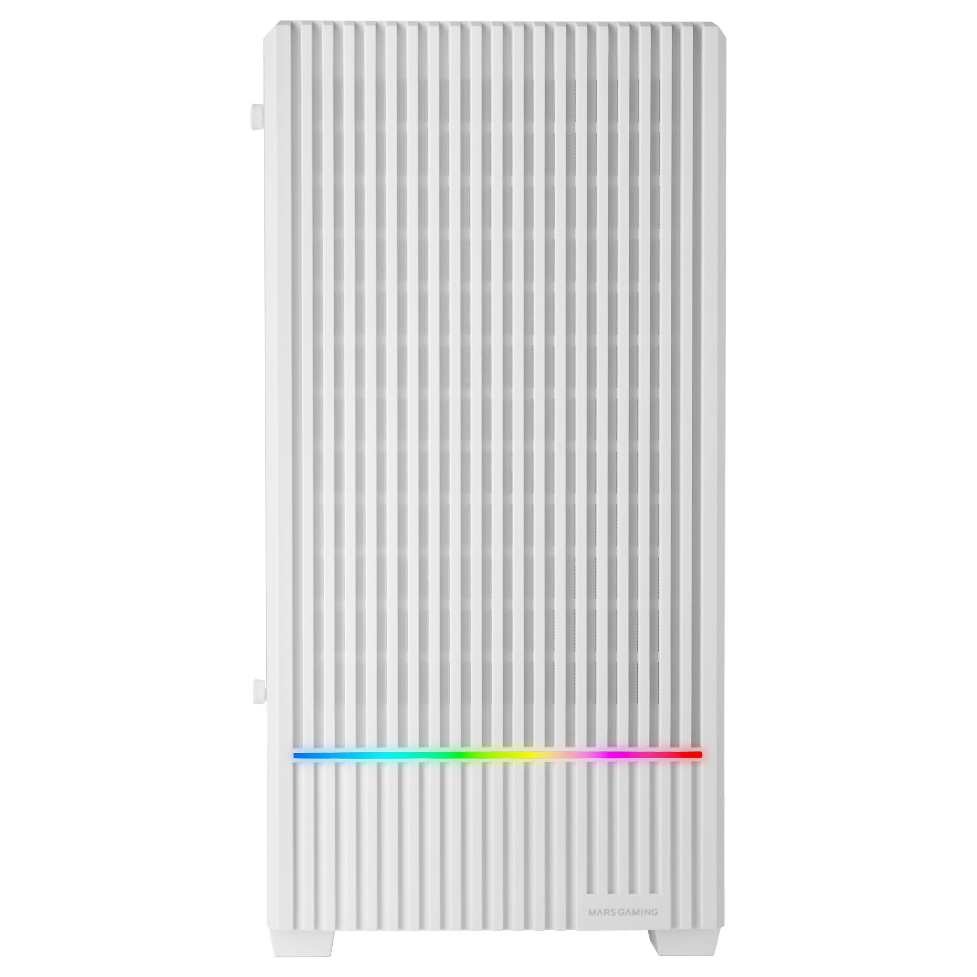 Caja ATX Semitorre MC-QUANTUM Doble Cristal Templado ARGB GPU 335mm Blanco — vista detalle 2