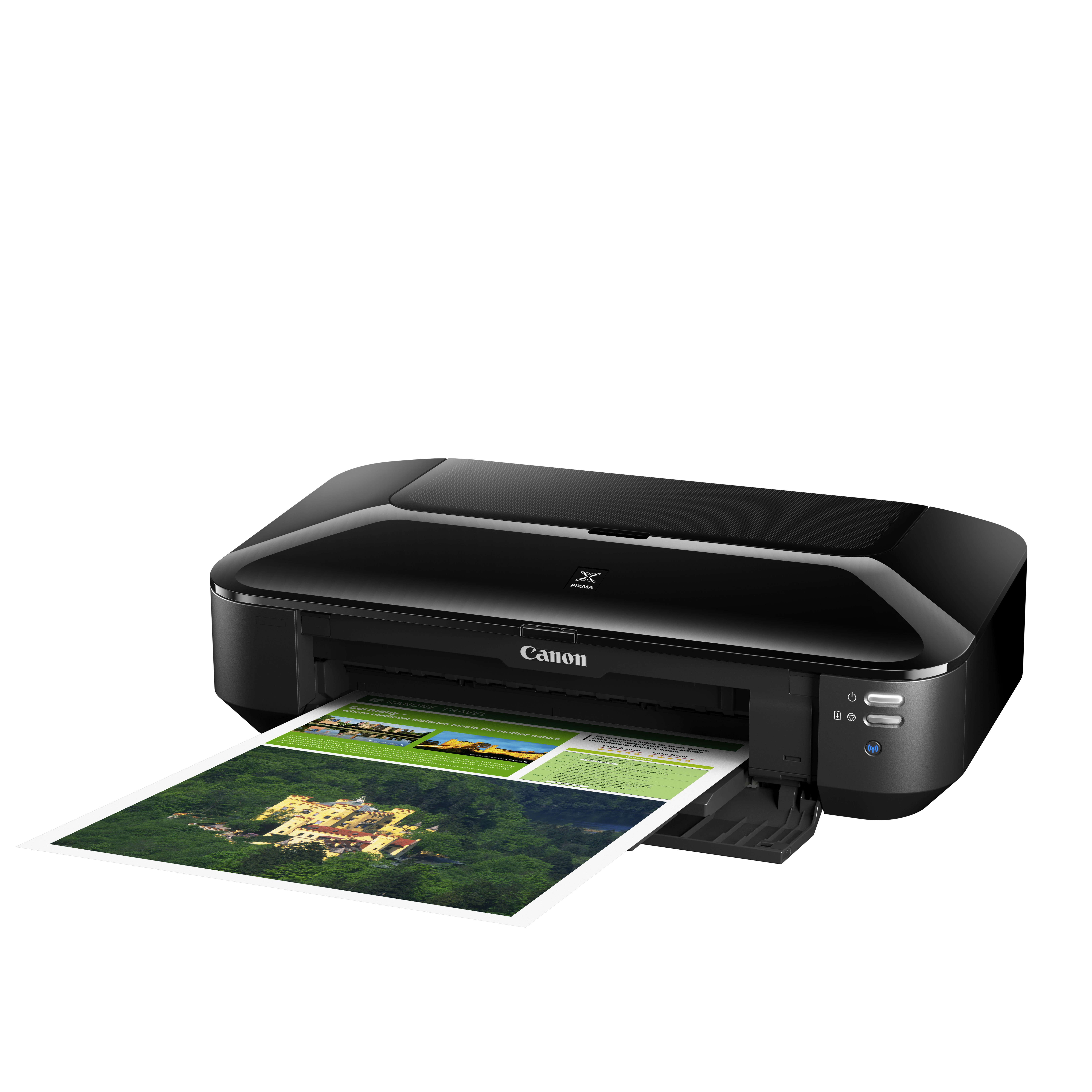 Impresora Inkjet A3+ Pixma IX6850 14.5PPM WIFI Ethernet B.150 Color Negro — vista detalle 2