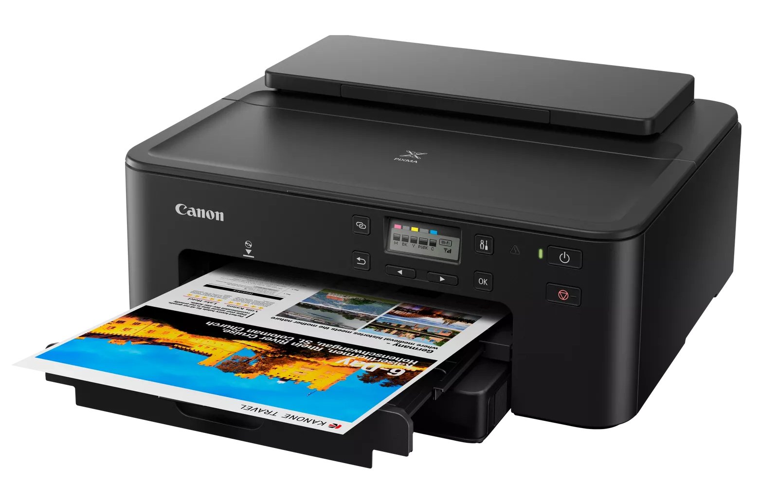 Impresora Inkjet Pixma TS705A 15PPM WIFI Ethernet Duplex B.350 Color Negro — vista detalle 2